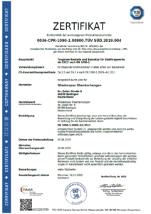 TÜV-Zertifikat-Stahltragwerke-Zert_EN1090-1-2 WPK_Wiederspan Überdachungen_Final_rev1